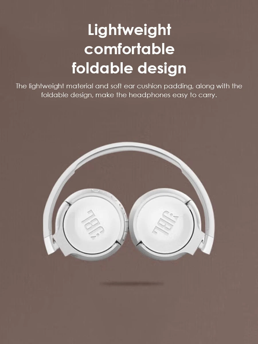 JBL TUNE 660NC Over-Ear Active Noise-Cancelling Wireless Bluetooth Headphones with Pure Low-Frequency Sound Effects, Long Battery Life, Portable, a Must-Have for Listening to Music.