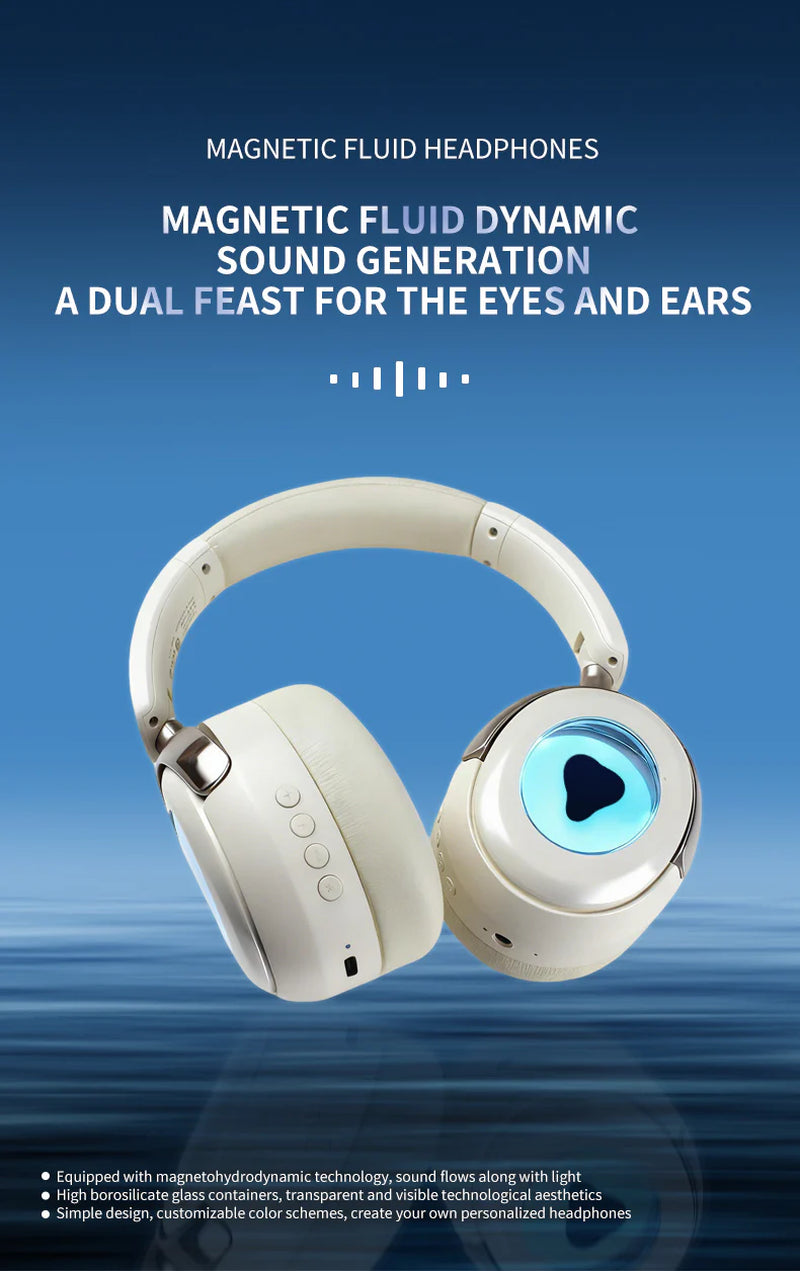 Magnetic Fluid Noise-Canceling Headphone